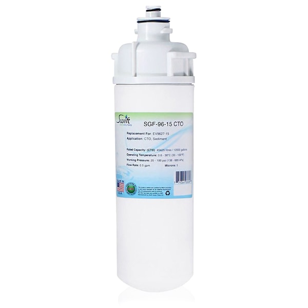 SGF-96-15 CTO Replacement water filter for Everpure EV9627-15